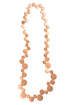 Collana lunga in legno Kiana - metallizzata